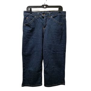 Gloria Vanderbilt Women’s Blue Denim Capris Jeans Size 8